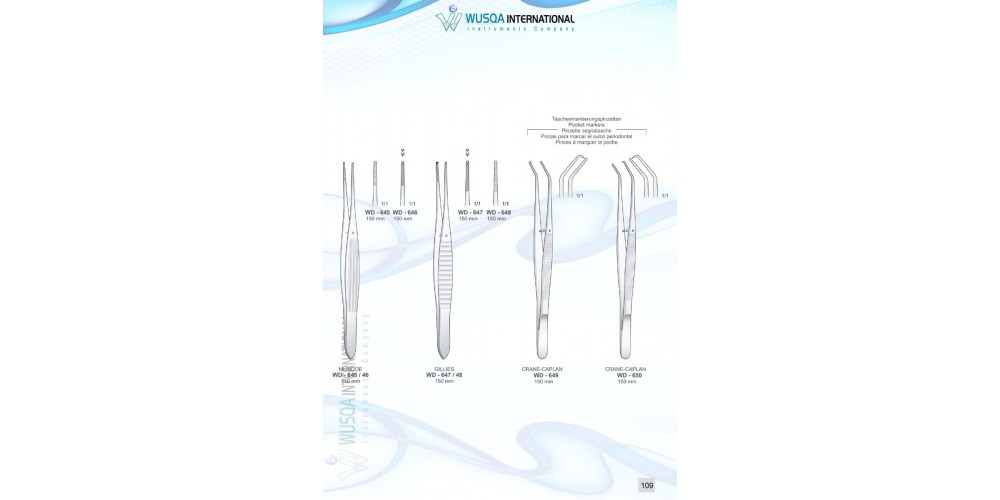 Tissue and Dressing Forceps